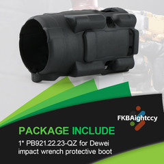 DCF921 DCF922 DCF923 Protective Boot PB921.22.23-QZ for DEWALT 20V MAX* 1/2″ Cor
