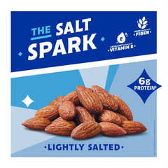Blue Diamond Almonds, Lightly Salted Low Sodium Snack 14 oz Free Shipping