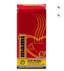 1PACK CAFE MAMI COFFEE PUERTO RICO MOLIDO GROUND 8onz Ultra Fresh 100%