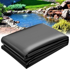 26*33FT HDPE Pond Liner Pond Liners 8 Mil Waterproof Fish Liner For Water Garden
