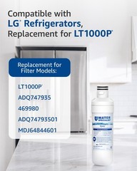 LT1000PC ADQ747935 Replacement for LG® LT1000P®, ADQ747935, LFCC22426S, LRFXS…
