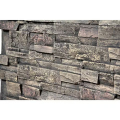 Stack Stone 48 In. X 24.25 In. Polyurethane Interlocking Siding Panel Finished i