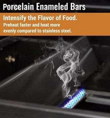 17.5 inch Stainless Steel Flavorizer Bars for Weber Genesis 300 Series (5 pack)