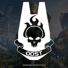 Halo 3 ODST Vinyl Decal Sticker