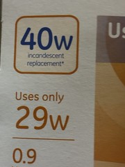 GE – 40 Watt (uses 29 w) – Soft White – Light Bulbs – 4Packs/16 Bulbs