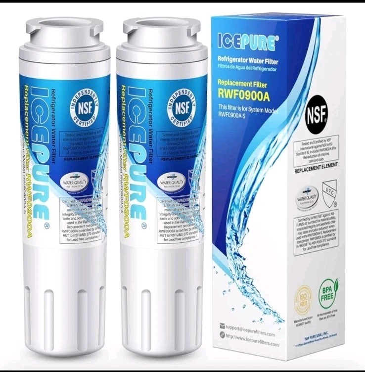Water Filter For Whirlpool EDR4RXD1 4396395 Maytag UKF8001AXX-200 – 2 PACK