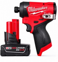 Milwaukee 3453-20 M12 FUEL 1/4″ Hex Impact Driver + XC4.0 4.0Ah Battery NEW GEN3