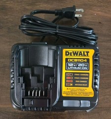 DEWALT DCB1104 12V-20V-60V 4 AMP Li-Ion Battery Charger – NEW!! FREE SHIPPING!!