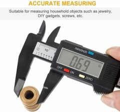 Digital Caliper 6″ 150mm Micrometer LCD Gauge Vernier Electronic Measuring Ruler