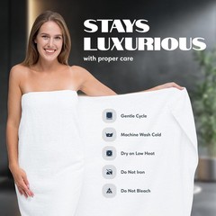 Luxury Bath Sheets Towels for Adults Extra Large 3