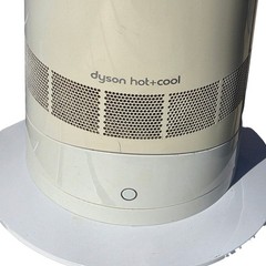 Dyson AM09 Hot + Cool Jet Focus Oscillating Fan Heater Works White Silver