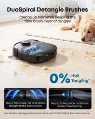 eufy All-in-One Robot Vacuum and Mop Combo C28 with solution, 15,000 Pa Suction