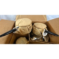 Vintage Wear-Ever 583B-543B Aluminum 8 PC Cookware Set w/ Coffee Maker