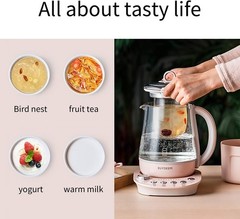 BUYDEEM K2693 Health Pot, Health-Care Beverage Electric Kettle, 1.5 L, Pink