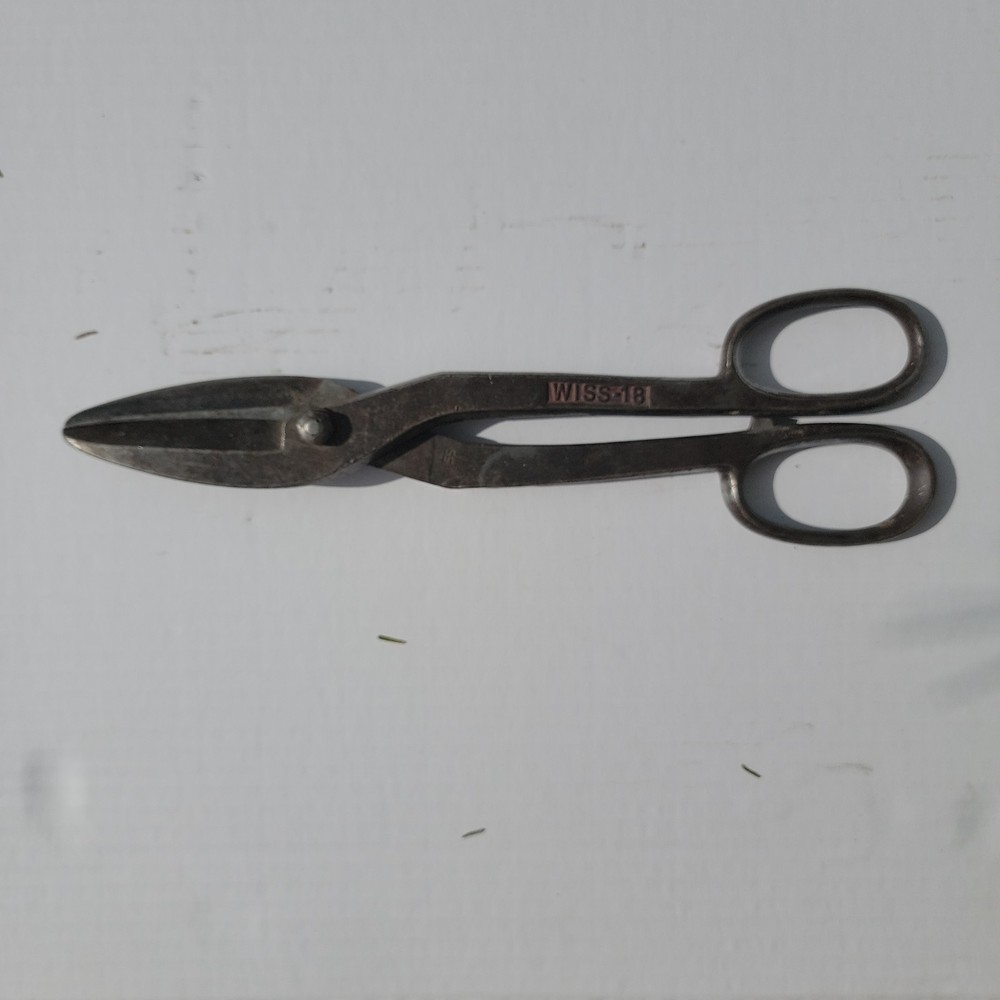 Wiss-18 14″ Metal Shears High Carbon Steel Tin Snips Great Condition