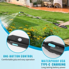 Rechargeable Electric Garden Plant Sprayer 5L Battery Powered Sprayer 2 Nozzles