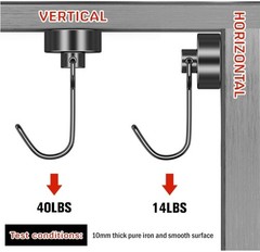 large magnetic hooks heavy duty 100 lbs 110 lbs strong magnetic hooks hanger