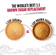 Lakanto Golden Monk Fruit Sweetener with Erythritol – Raw Cane Sugar Substitute.