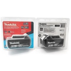 2 x Makita BL1860B-2 18V LXT Lithium-Ion 6.0 Ah Battery – New – USA SHIP