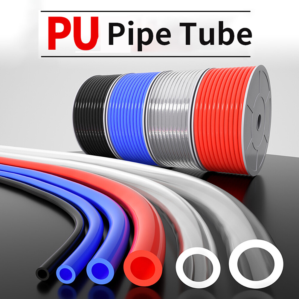 Polyurethane Flexible Tubing Pneumatic PU Pipe Tube Hose – Air Chemical Fuel Oil