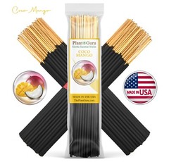 COCO MANGO Incense Sticks 7″ Bulk Pack Wholesale Hand Dipped Lot