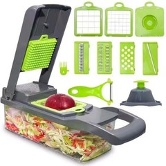 Vegetable Chopper: 16 in 1 Food Chopper – Onion Vegetable Slicer Cutter Dicer…