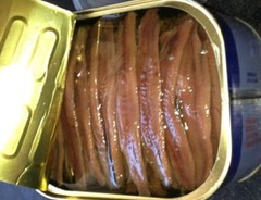Big Anchovies FLAT Fillets in Oil 793gm “28 OZ” Anchovy TASTY! FREE SHIP! SAVE A