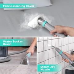 HAUSHOF Steam Portable Carpet and Upholstery Cleaner Deep Couch Cleaner Machine