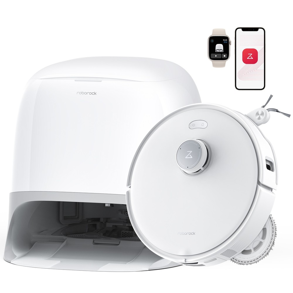 Roborock Qrevo Curv Vacuum&Mop,18500Pa,Zero-Tangling,FlexiArm Tech – Refurbished