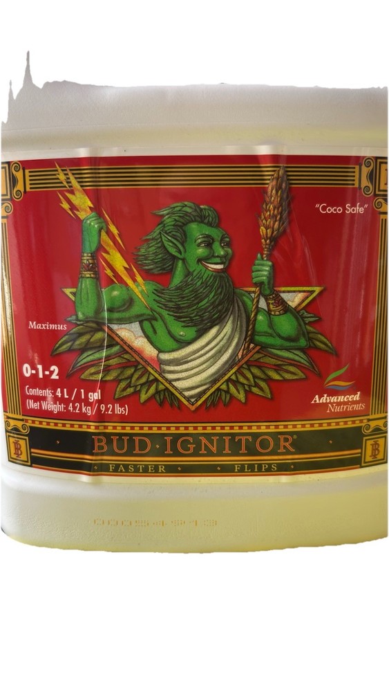 Advanced Nutrients Bud Ignitor 4 Liter 1 gallon EARLY STAGE FLOWERING BOOSTER