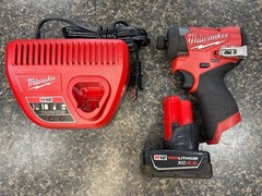 Used MILWAUKEE 3453-20 M12 12V Cordless Impact Driver w/Batt+Charge (QUI005212)