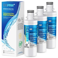 Fit For LG LT1000P ADQ747935 Kenmore 46-9980 LFXS28566M Water Filter 3 Pack