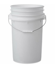 7 Gallon Food Grade BPA Free Large Bucket with Screw On Airtight Lid (Pack of 3)
