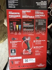 Milwaukee 2953-20 FUEL 18V Li-Ion Brushless Cordless 1/4″ Hex Impact Driver 4GEN