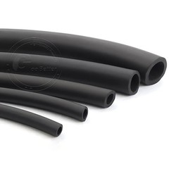 Black Smooth Nitrile Rubber Tube ID 2-25mm Fuel Petrol Diesel Oil Tube Hose Pipe