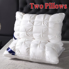 2 Pack Hotel Quality Bed Pillows Quilted Down Alternative Gusseted queen size