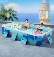 For Kids & Adults Foldable Summer Swimming Pool Garden Outdoor Non-Inflatable
