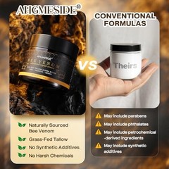 Bee Venom Cream – Natural Bee Venom Skin Treatment Cream,Anti-Aging, Firming &