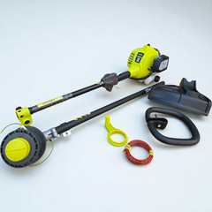 Ryobi 25cc 2-Cycle Gas Straight Shaft String Trimmer Full Crank Weed Eater