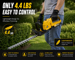 20V Hedge Trimmer Cordless For DeWalt 20V MAX Battery Adjustable Head Tool Only