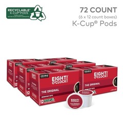 Eight O-Clock Coffee the Original, Single-Serve Keurig K-Cup Pods, Medium Roast.