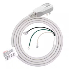 7.5Ft. 120V 15Amp 1800W LCDI Power Cord Plug for Air Conditioner,Leakage Current