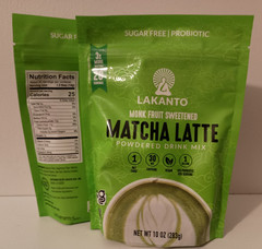 2 Lakanto® Sugar Free Matcha Latte – Green Tea Powder w/ Shelf Stable Probiotics