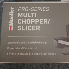 Mueller Pro-Series Multi Chopper Slicer MC-780 White Dicer Julienne Grater