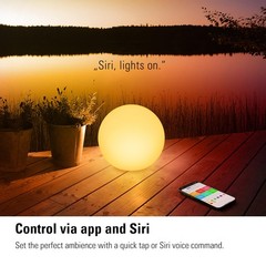 Eve Flare – Portable Smart LED Lamp with Apple HomeKit Technology, IP65 Water…
