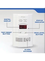 Kidde FireX Plug-in Carbon Monoxide Propane Natural and Explosive Gas Detector