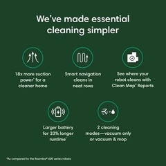 iRobot Roomba Combo Y0110 Robot Vacuum Mop Alexa ✅Professional Restored