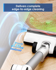 Pure ONE A50S Cordless Stick Vacuum Cleaner, 185AW Suction,1L Larger Dustbin, 3D