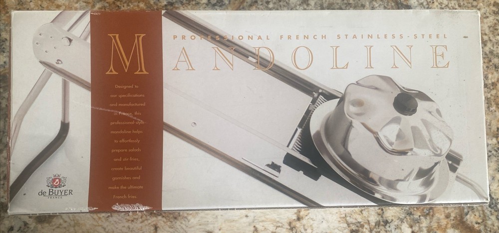 de Buyer Professional French Stainless Steel Mandoline, 2003 William-Sonoma