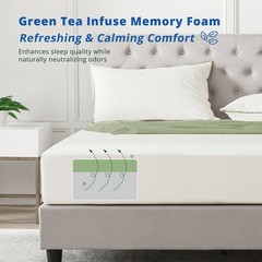 Mainstays Medium Firm Memory Foam Mattress, Twin